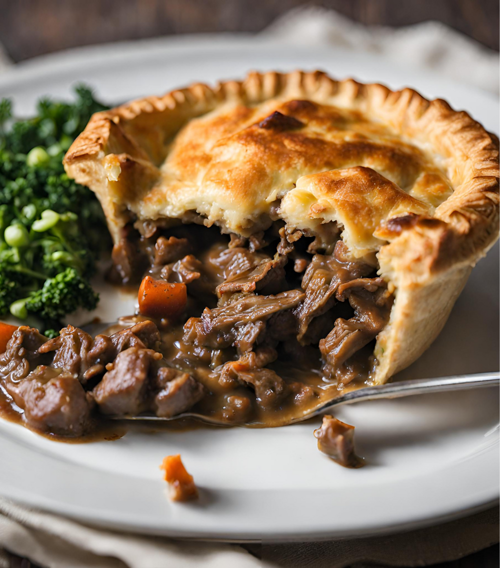 Beef and Guinness Pie