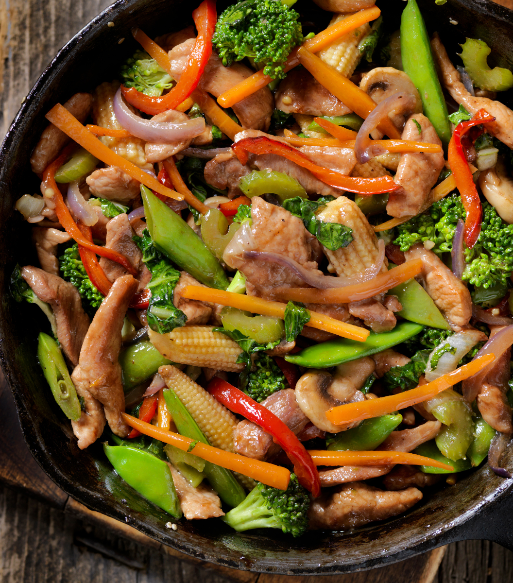 English Pork Stir Fry