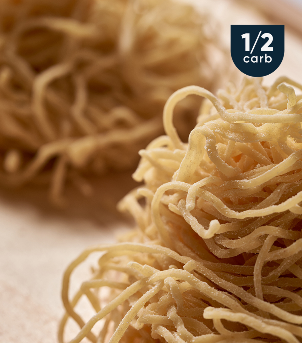 Freshly made UPGRAIN® Mee Kia (thin eggs noodles) | Sasha's Fine Foods Online Grocery Store in Singapore